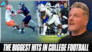 The Hardest Hits We Could Find From College Football Week 12 Are MUST SEE  Ram TRUCKED [upl. by Adamis291]