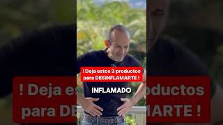 3 Alimentos que debes evitar si te sientes inflamado 😓 [upl. by Stanzel]