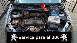 Cuanto cuesta hacer el mantenimiento de Peugeot 206 14🇦🇷  desarmamos y limpiamos admisión [upl. by Wallack]