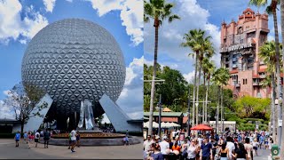 EPCOT amp Disneys Hollywood Studios Easter 2023 Crowd Levels  Walt Disney World Florida April 2023 [upl. by Wei]