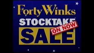 Forty Winks 1999 Australian TV ad  quotWere gonna rock were gonna shakequot [upl. by Aneekan]