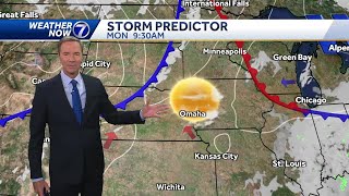 Very warm Monday in Omaha [upl. by Elyr]