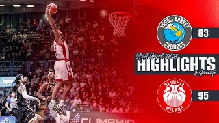 Cremona  Olimpia Milano Highlights [upl. by Kiley]