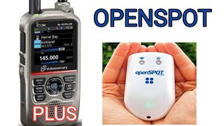 ICOM ID 52 PLUS  CROSS MODE OPENSPOT [upl. by Aikin]