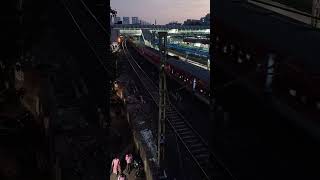 Pantograph sparkamphigh speed of chennai ltt expressindianrailways [upl. by Vaasta968]