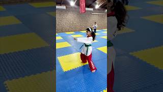 تايكوندو taekwondo shorts short taekwondo shortsvideo shortvideo تمرينياكبير jeddah [upl. by Callista]