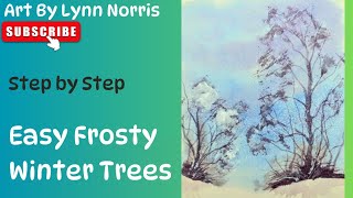 Discover the Magic of Frosty Tree Watercolour Painting with Pro Tips [upl. by Tiffy208]