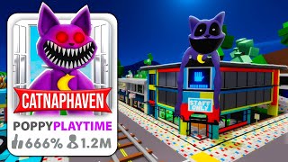 I CREATED Brookhaven for CATNAP from Poppy Playtime 3 [upl. by Eveline]