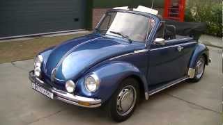 VW Beetle 1303 1975  VIDEO  wwwERclassicscom [upl. by Dihsar]