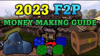 F2P Money Making Guide 2023  RuneScape 3 [upl. by Akcirehs]