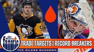 Edmonton Oilers Insider Trade Targets  Record Breakers  Roster Moves [upl. by Emelyne]