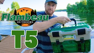 Flambeau Outdoors T5 Multi  Loader Tackle Box Overview  Portable Fishing amp Tackle Storage Box [upl. by Llerroj]