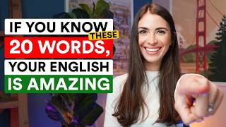 Native speakers use these SECRET WORDS  do you Level up your English with these 20 beautiful words [upl. by Inimak856]