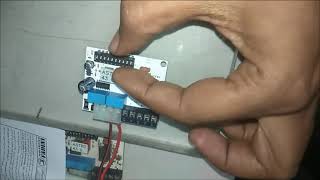 Garage door remote receiver programming  Fadini Receiver ASTro [upl. by Liahcim23]