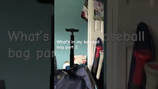 What’s in my baseball bag part 2 [upl. by Itisahc]