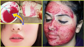 Beetroot Facepack For Pink Glowing Skin  Diy Cleanser For All Skin Types  Glow With Saba [upl. by Artnoed392]