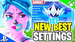 NEW BEST Controller SETTINGS  Sensitivity in Chapter 5 Fortnite Tutorial [upl. by Scarface]