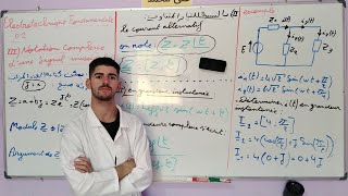 EP3 Electrotechnique fondamentale 1 Maîtriser la Notation complexe en régime sinusoïdal en arabe [upl. by Ayalahs]