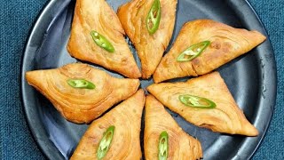 ek bar ye recipe Ghar pr try kre  layers vale samose  bnatehi sare khatm itna testy [upl. by Eerdua250]