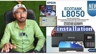 epson l8050 installation epson installation photography saiishwar [upl. by Reyem63]