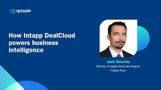 How Intapp DealCloud powers business intelligence [upl. by Reiner]