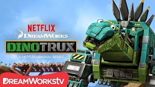 Garby Saves the Day  Season 2 Sneak Peek  DINOTRUX [upl. by Idnar]