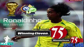 Winning Eleven 75 PS2 World Cup 2006 based on WE10 [upl. by Aicats973]