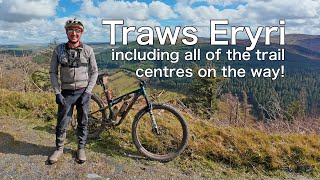 Traws Eryri  Full route with all the trail centres on the way [upl. by Nottnerb]