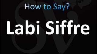 How to Pronounce Labi Siffre correctly [upl. by Horner]