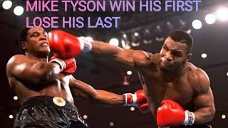 MIKE TYSON WIN HIS FIRSTLOSE HIS LAST miketyson boxingnews champions [upl. by Anirehs909]