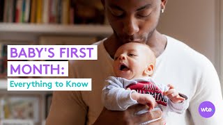 A Complete Guide to Your Newborns First Month  What to Expect [upl. by Haliak]