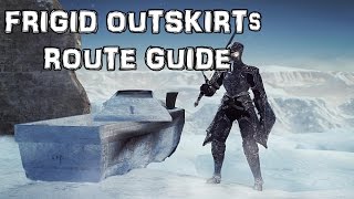 Dark Souls 2  Frigid Outskirts BOSS Location [upl. by Nylle]