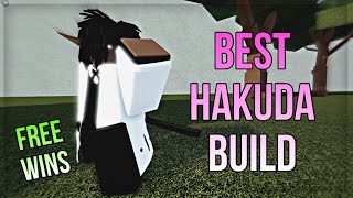 THE BEST HAKUDA BUILD  Type Soul [upl. by Airdnala744]