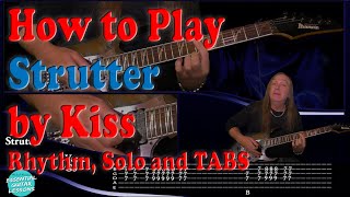 How To Play Strutter On Guitar [upl. by Letnuahc]