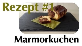 Rezept 1 Marmorkuchen HD [upl. by Airotnahs663]