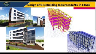 Analysis Design of RC Building as per Eurocode or Ethiopian building code standards in ETABS Part 1 [upl. by Enoitna]