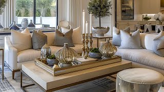 MODERN LIVING ROOM DESIGN IDEAS 2025 HOME INTERIOR DESIGN TRENDS  LUXURY COFFEE TABLE DESIGN IDEAS [upl. by Xuagram768]