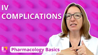 IV Complications  Pharmacology Basics  LevelUpRN [upl. by Mannos220]