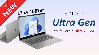 HP Envy Laptop 17cw1087nr Intel® Core™ Ultra 7 Processor NVIDIA® GeForce RTX™ 3050 HP New Laptop [upl. by Alleuol]