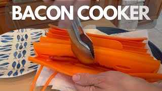 Microwave Bacon Cooker Review [upl. by Abihsot632]