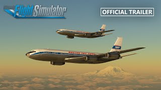 Microsoft Flight Simulator  Famous Flyer 10 Boeing 707320C [upl. by Rennob231]