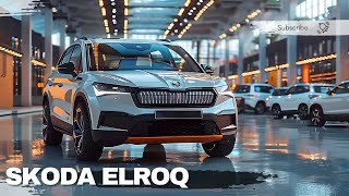 2025 Skoda Elroq electric SUV shown in nearproduction form [upl. by Addie]