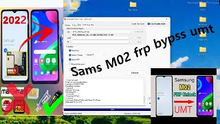 Samsung M022G M02 frp bypass with UMT Pro 100 done One click [upl. by Edualcnaej]