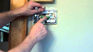 How to Install a Thermostat  White Rodgers Thermostat [upl. by Dviad]