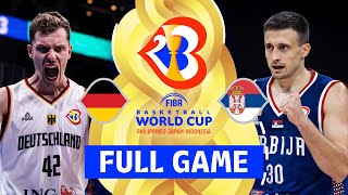 FINAL Germany v Serbia  Full Basketball Game  FIBA Basketball World Cup 2023 [upl. by Ahsenra]