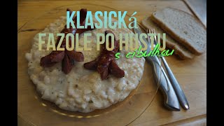 Klasická fazole po hustu s cibulkourecept [upl. by Eidnil]