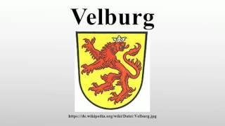 Velburg [upl. by Leruj]