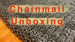 Chainmail Unboxing and Some Info on Byzantine Mail [upl. by Soilisav175]