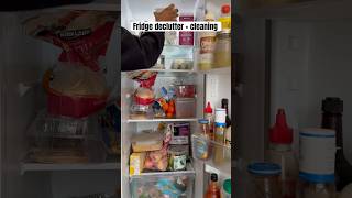 FRIDGE DECLUTTER AND DEEP CLEAN fridgedeepclean asmrcleaning cleaningmotivation [upl. by Ylim519]