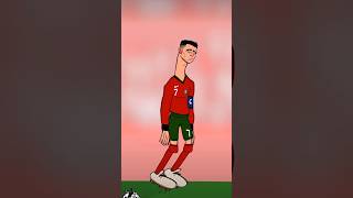 Epic Fails Ronaldo and Messis Penalties Denied by Superhuman Keeper football animation trand [upl. by Kabab186]